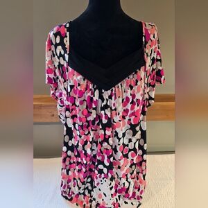 Worthington Pink Top 3X